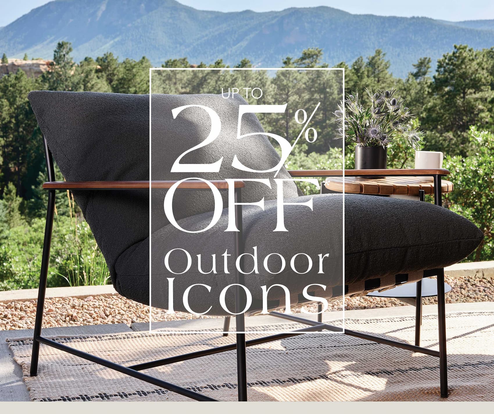25% Off Outdoor Icons
