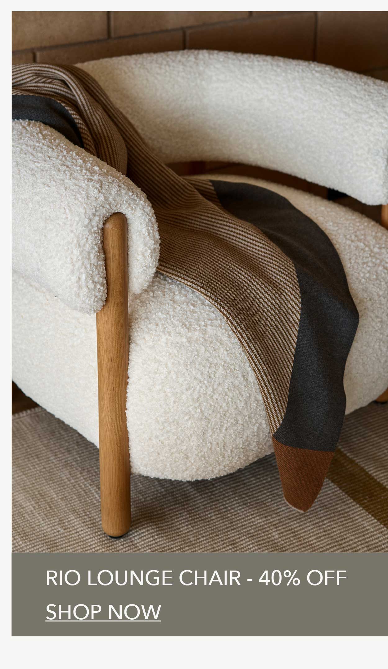 Rio Lounge Chair 40% off Shop Now