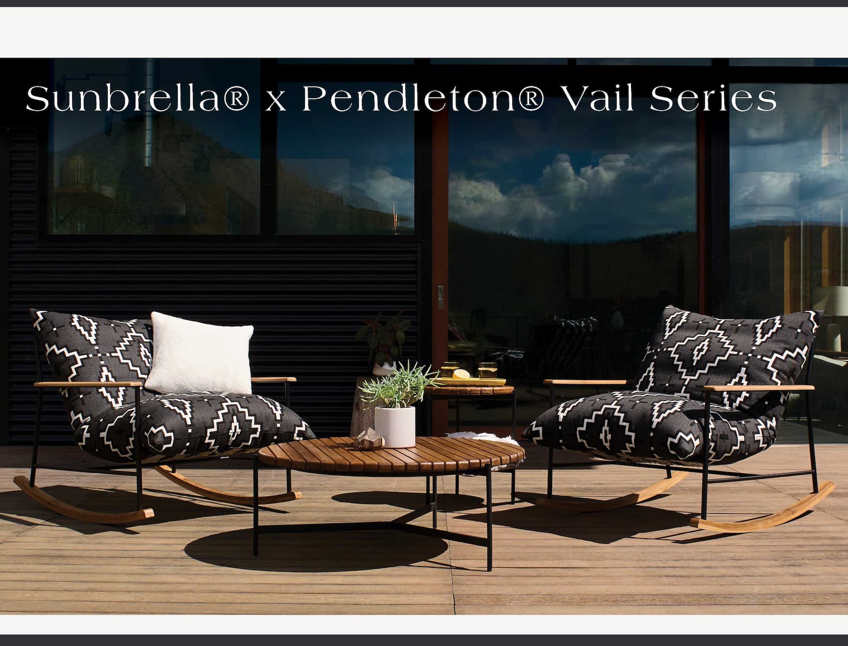 Sunbrella x Pendleton Vail Series 