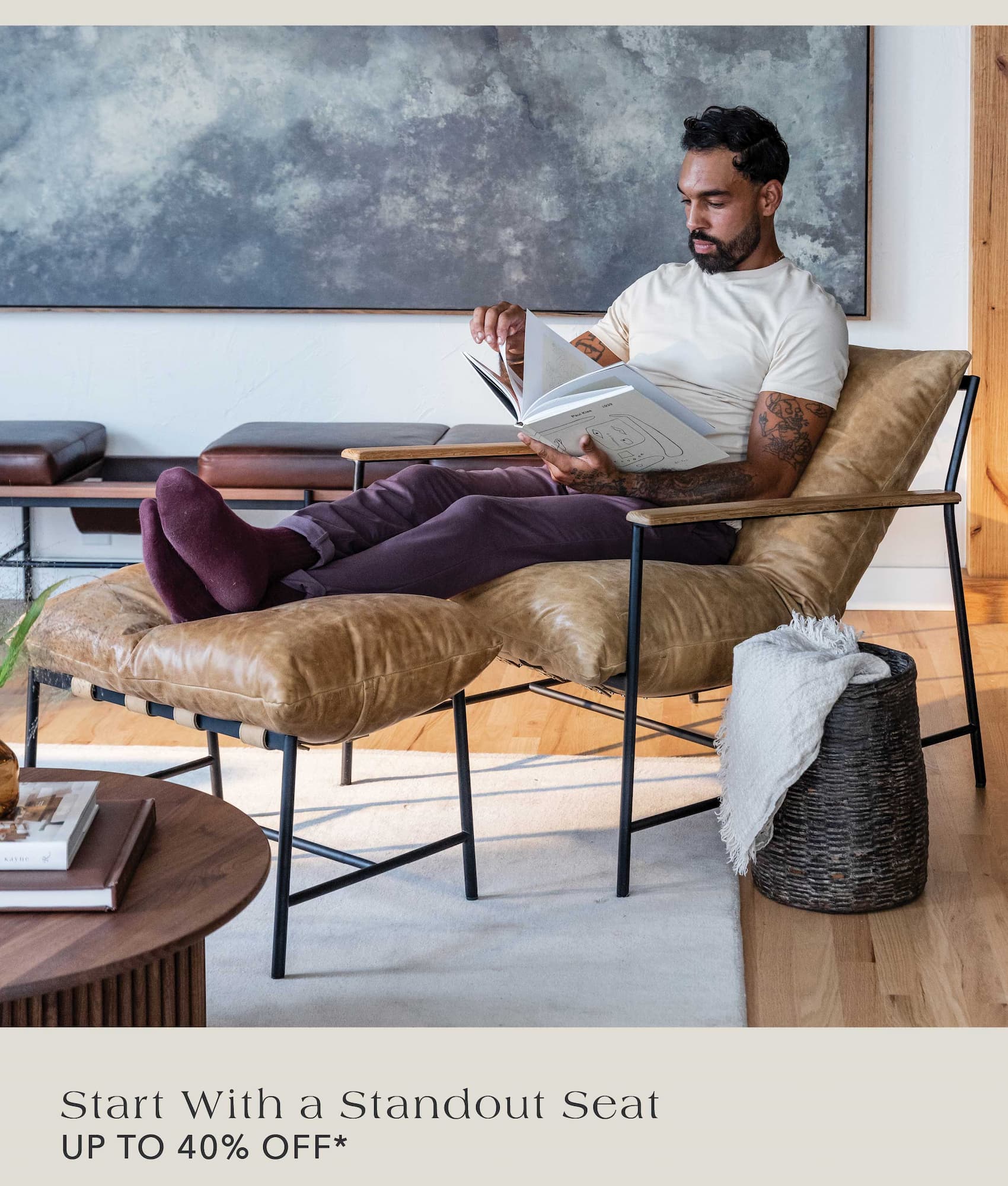 Start with a standout seat up to 40% off* 