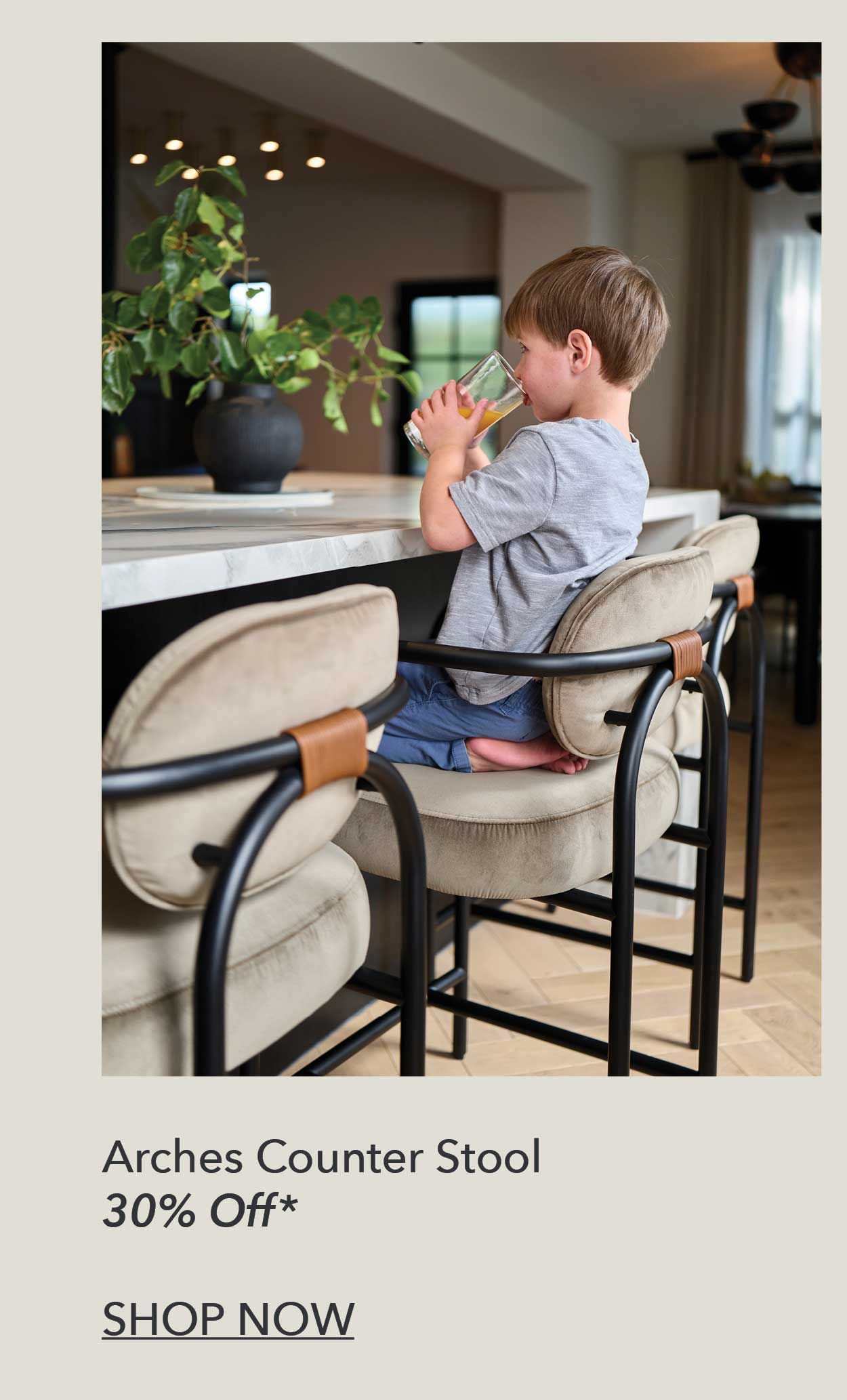 Arches Counter Stool 30% Off*