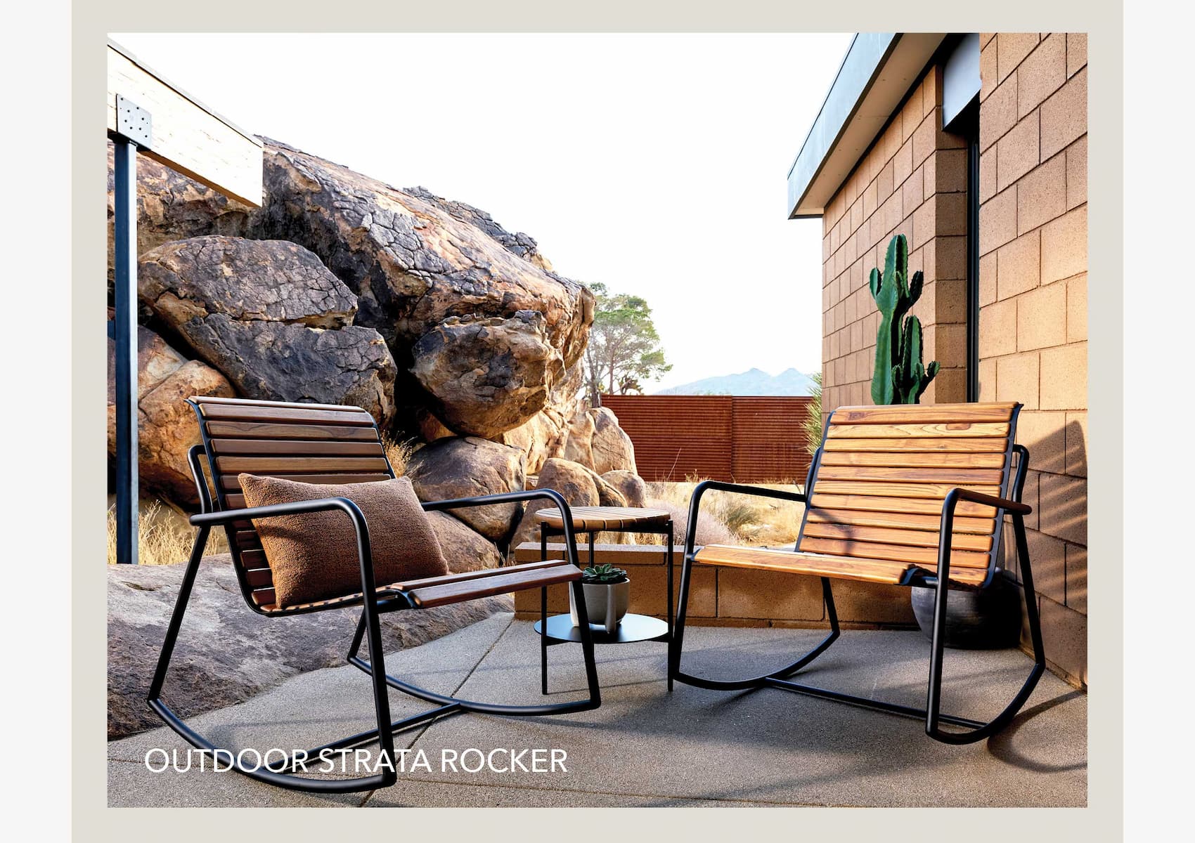 Outdoor Strata Rocker