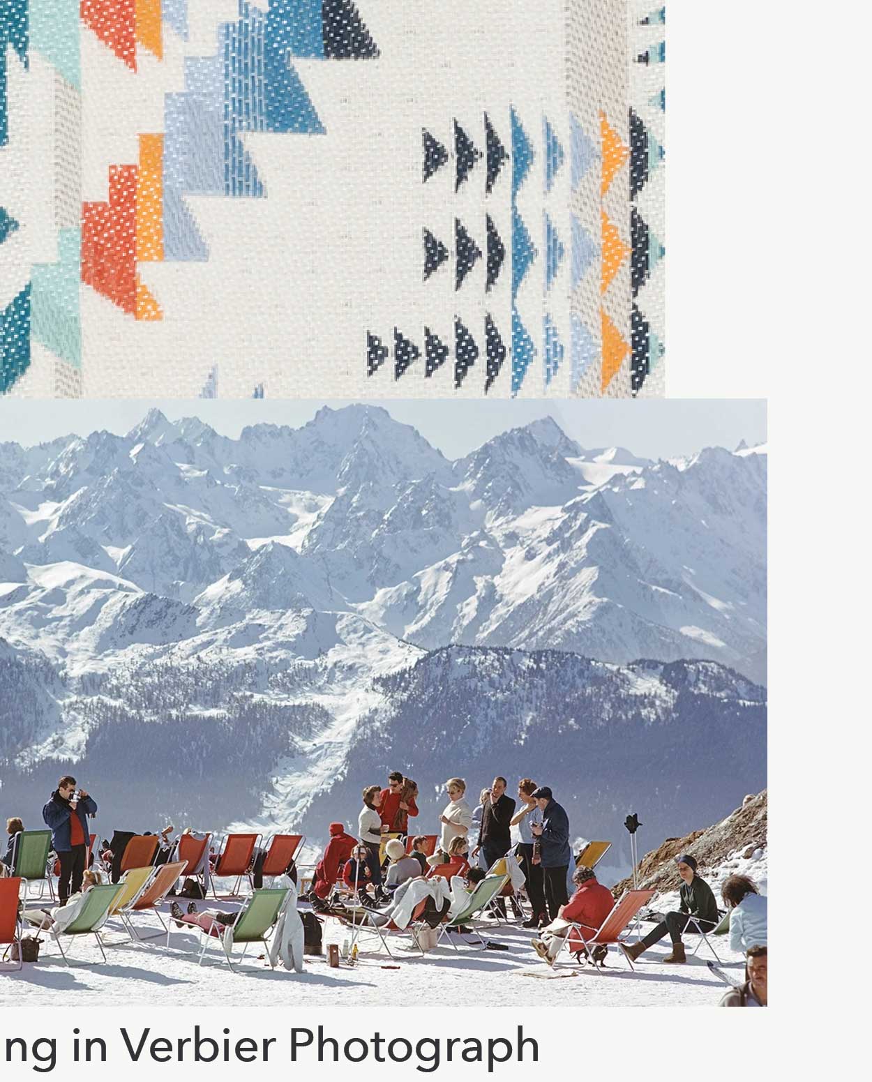 Lounging in Verbier Photograph