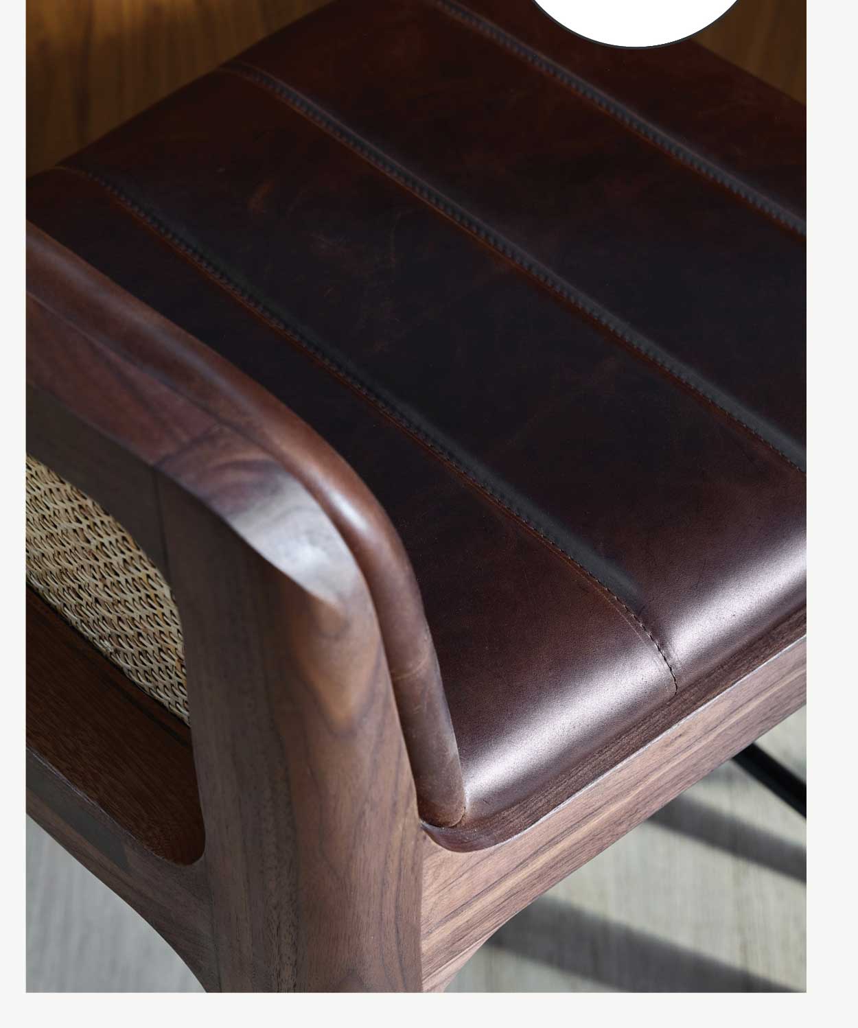 Canyon Counter Stool in Walnut 
