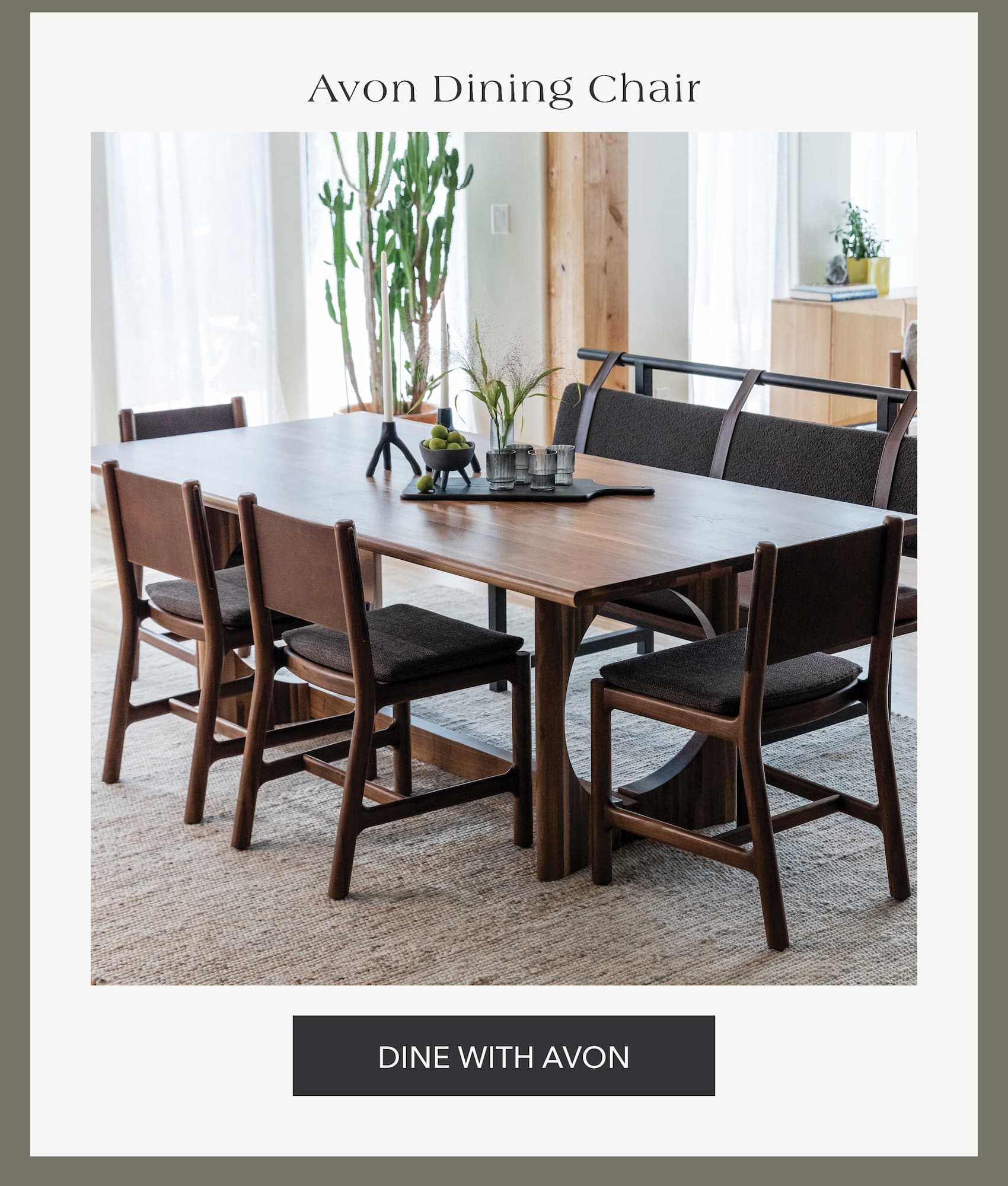 Avon Dining Chair - Dine with Avon 
