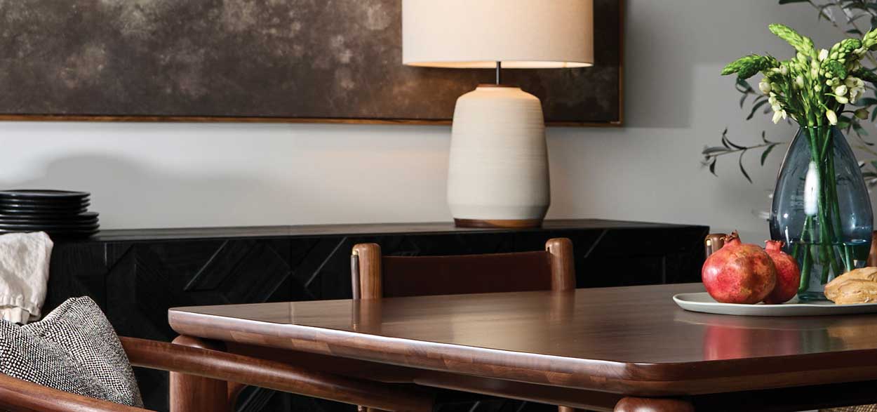 Dillon Dining Scene in American Walnut