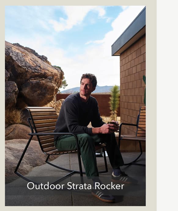 Outdoor Strata Rocker