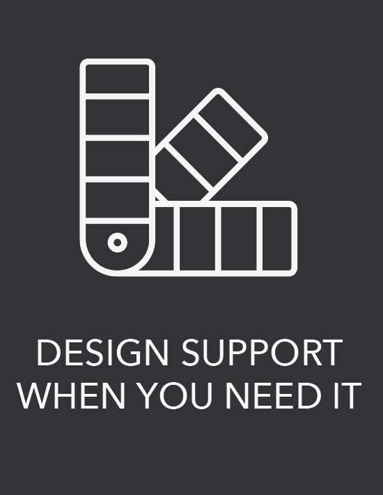 Design Support When You Need It 