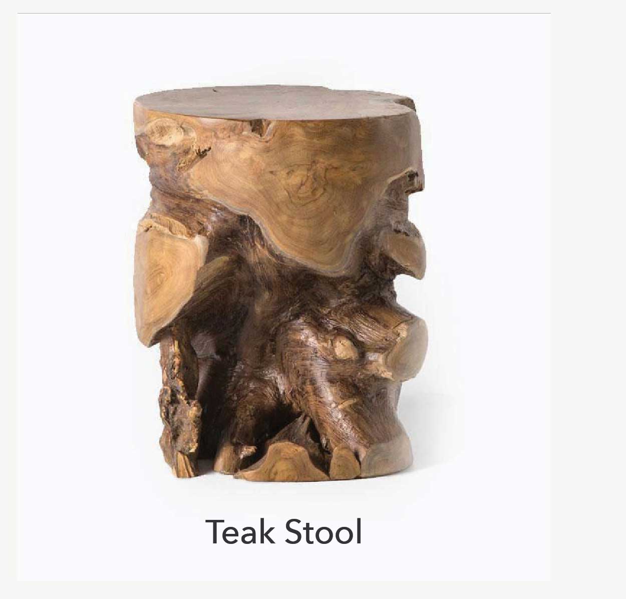 Teak Stool 