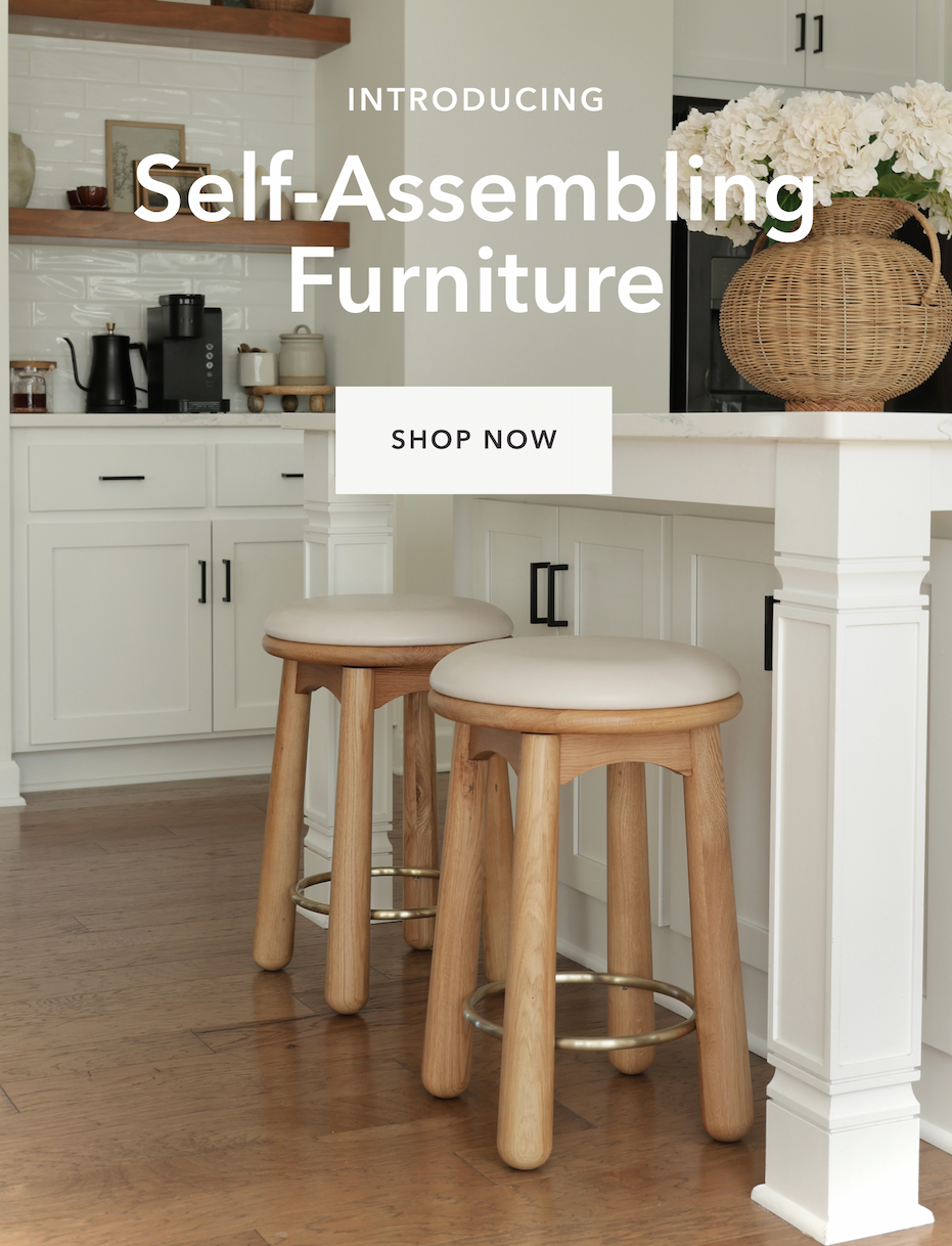Introducing: Self-Assembling Furniture — Shop Now