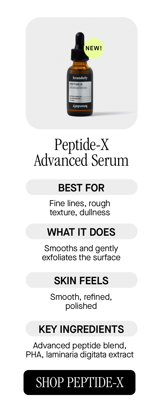 Peptide-X Advanced Serum
