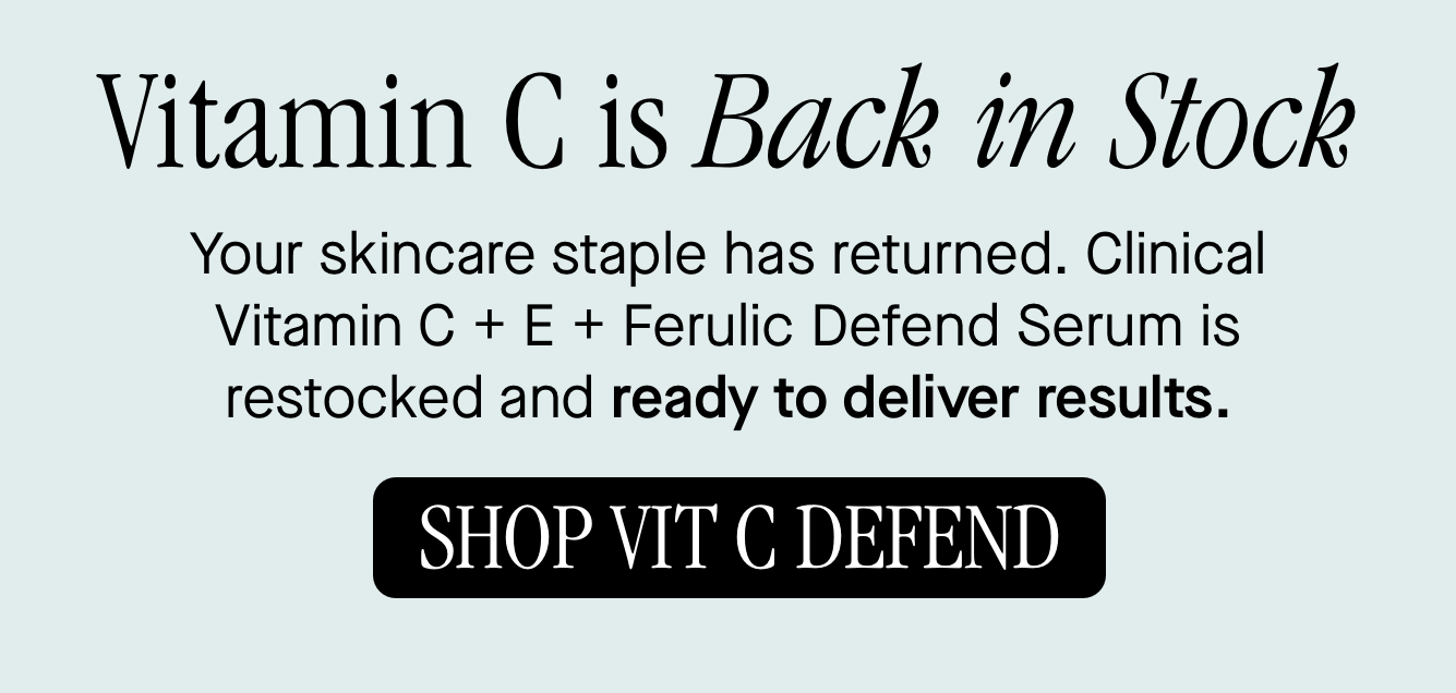 Vitamin C is Back in Stock