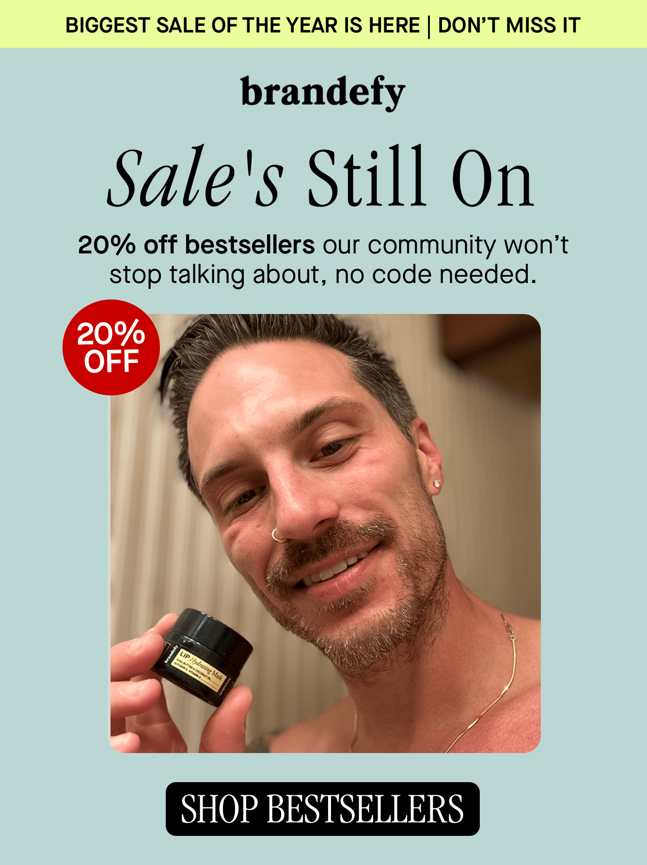 Sale's Still On 
