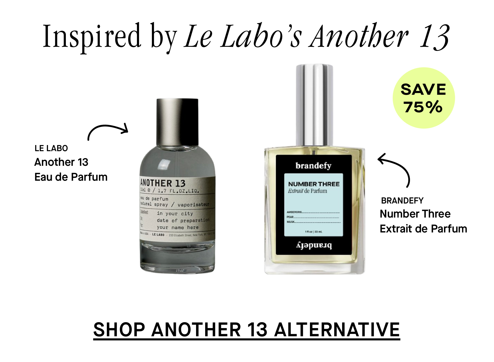 Number Three Extrait de Parfum