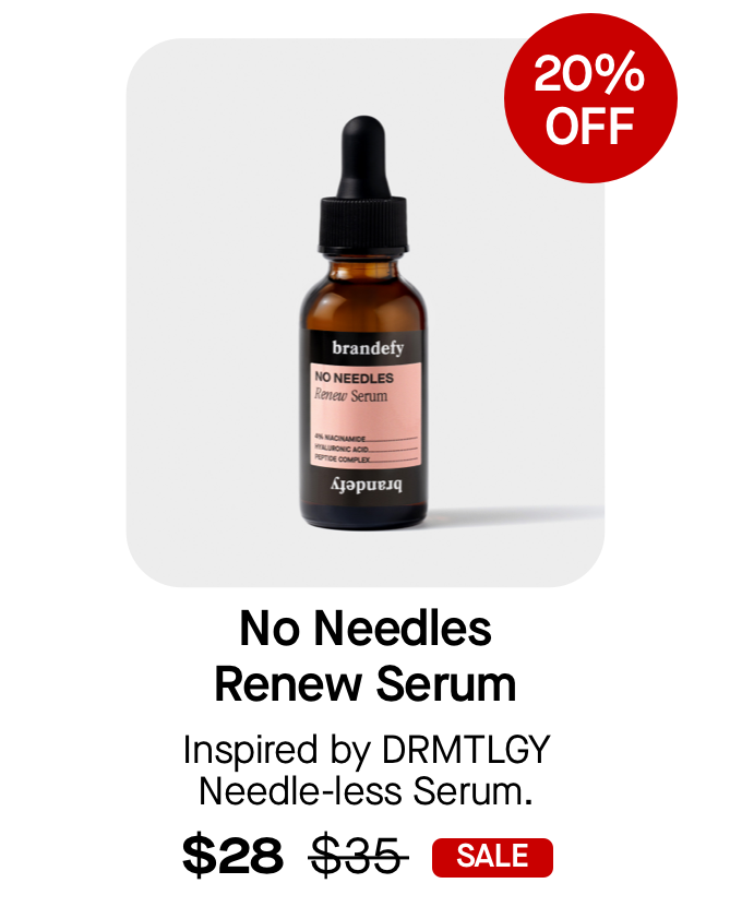 No Needles Renew Serum