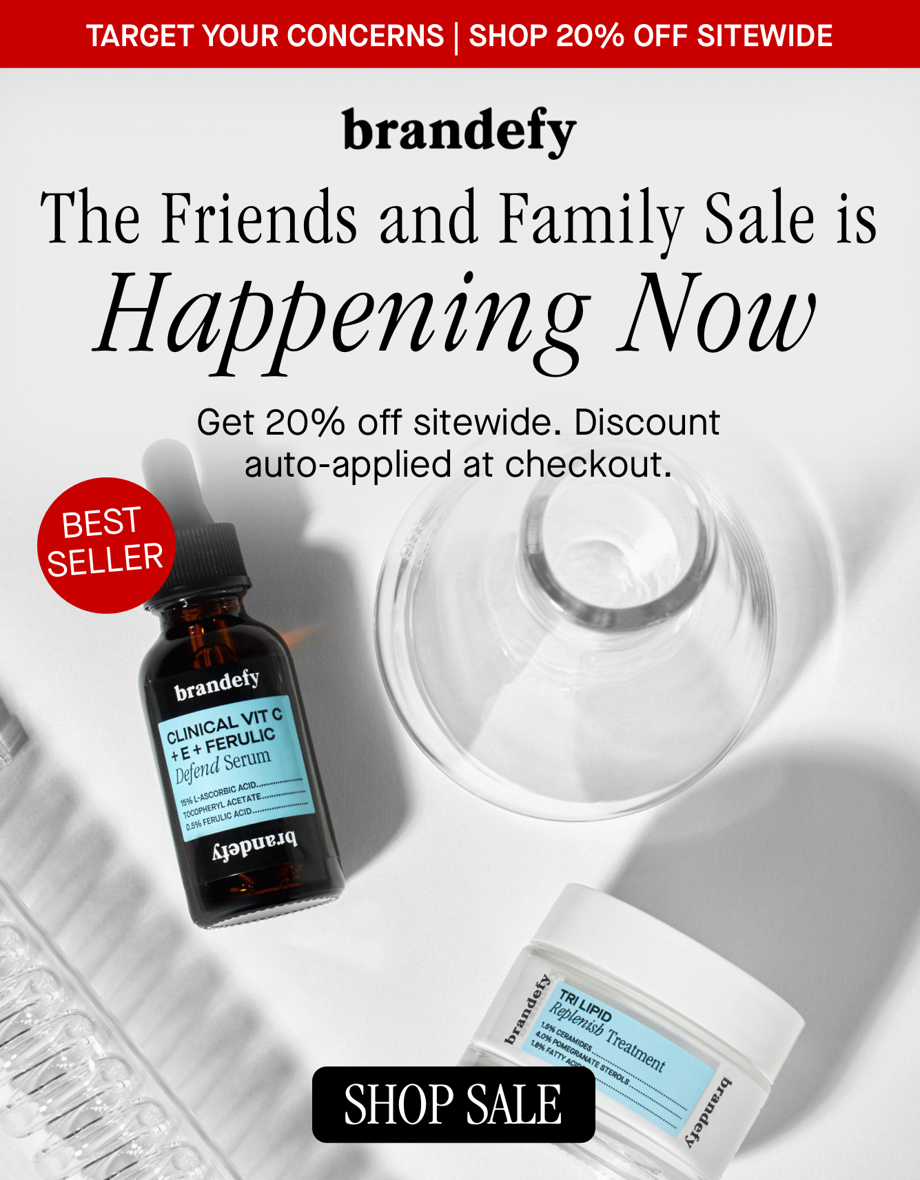 The Friends and Family Sale is Happening Now