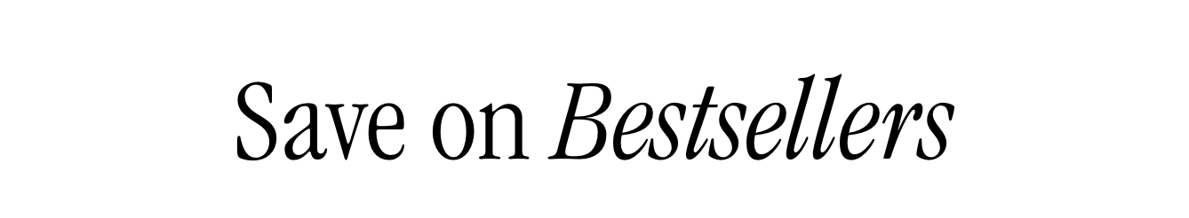 Save on Bestsellers 