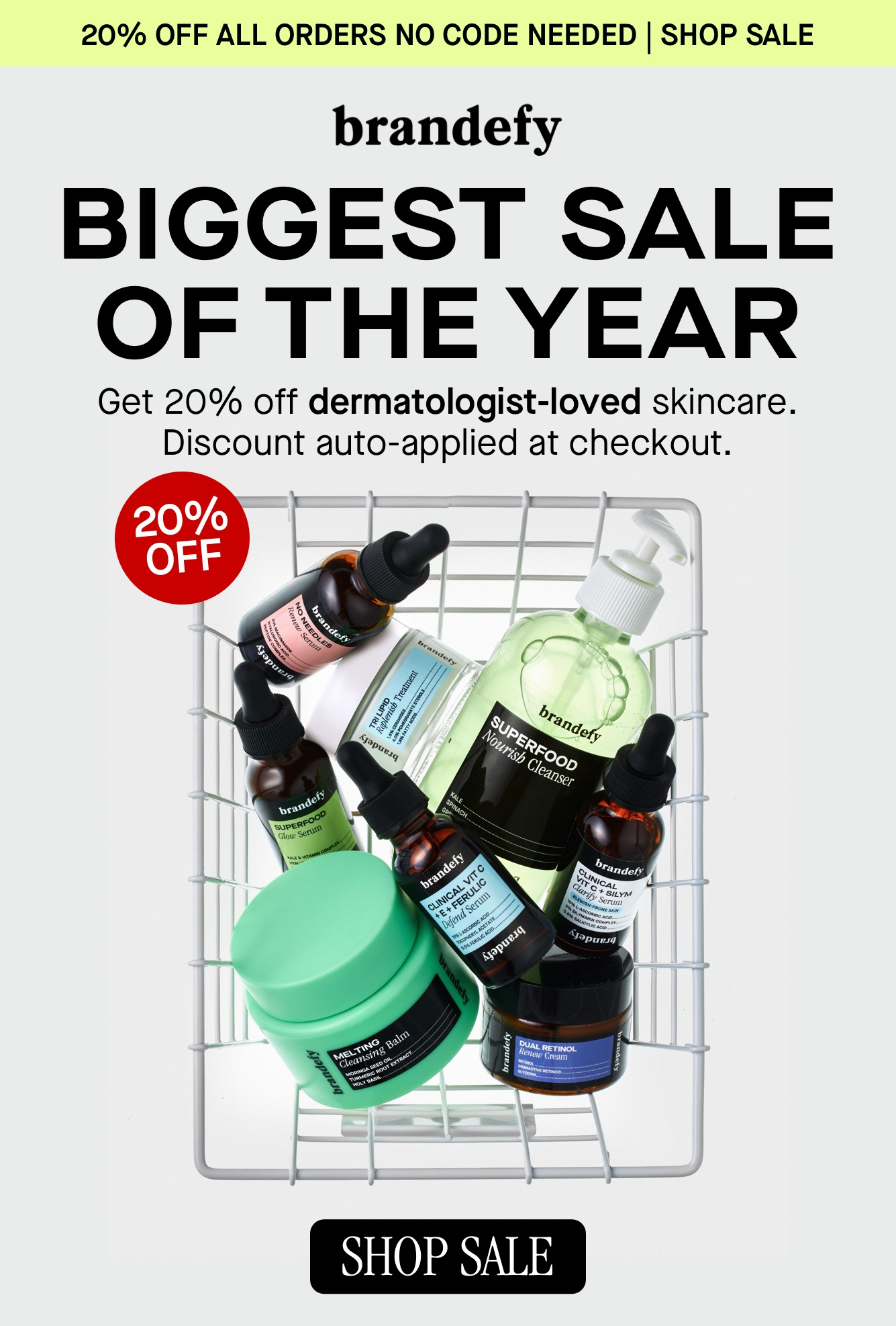 Biggest Sale of the Year 