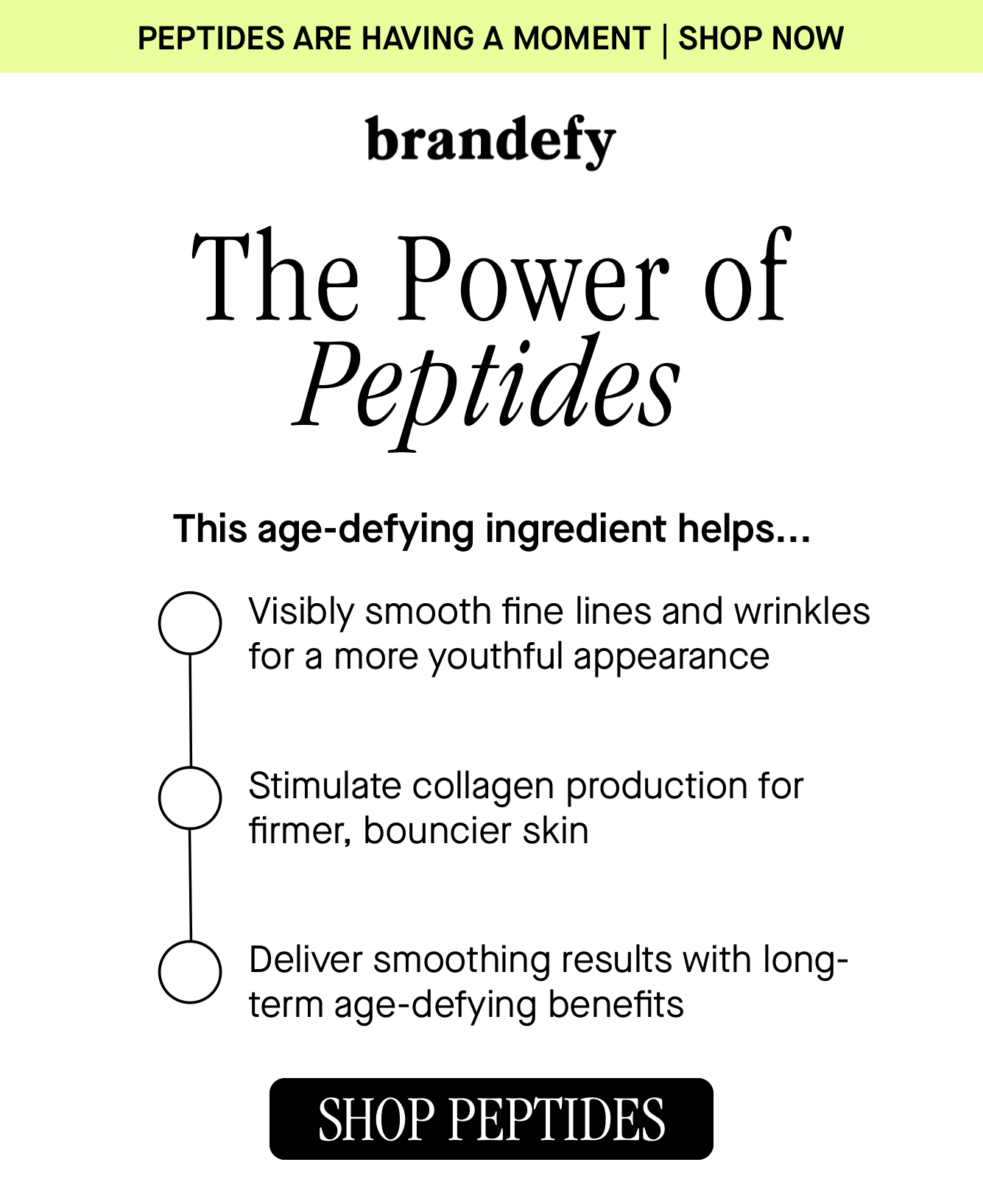 The Power of Peptides