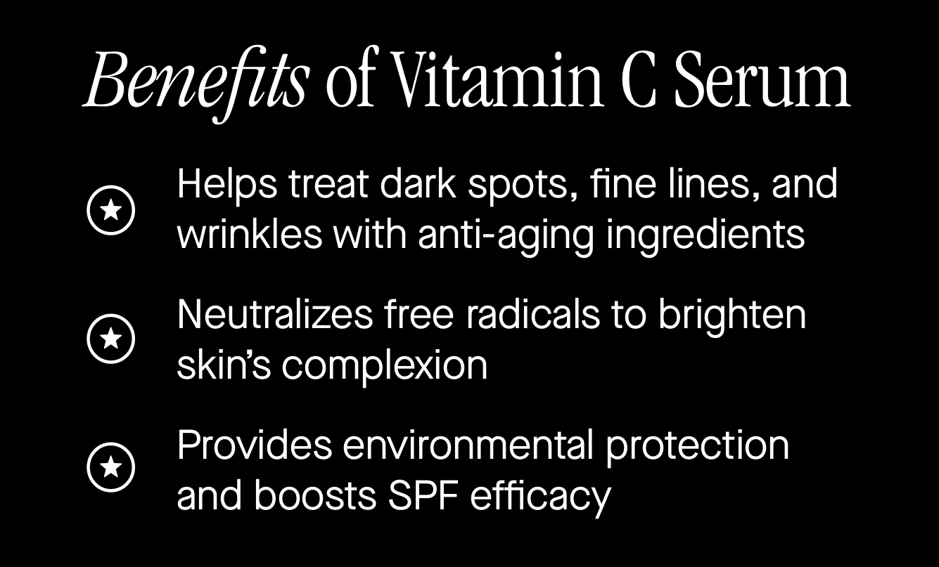 Benefits Of Vitamin C Serum