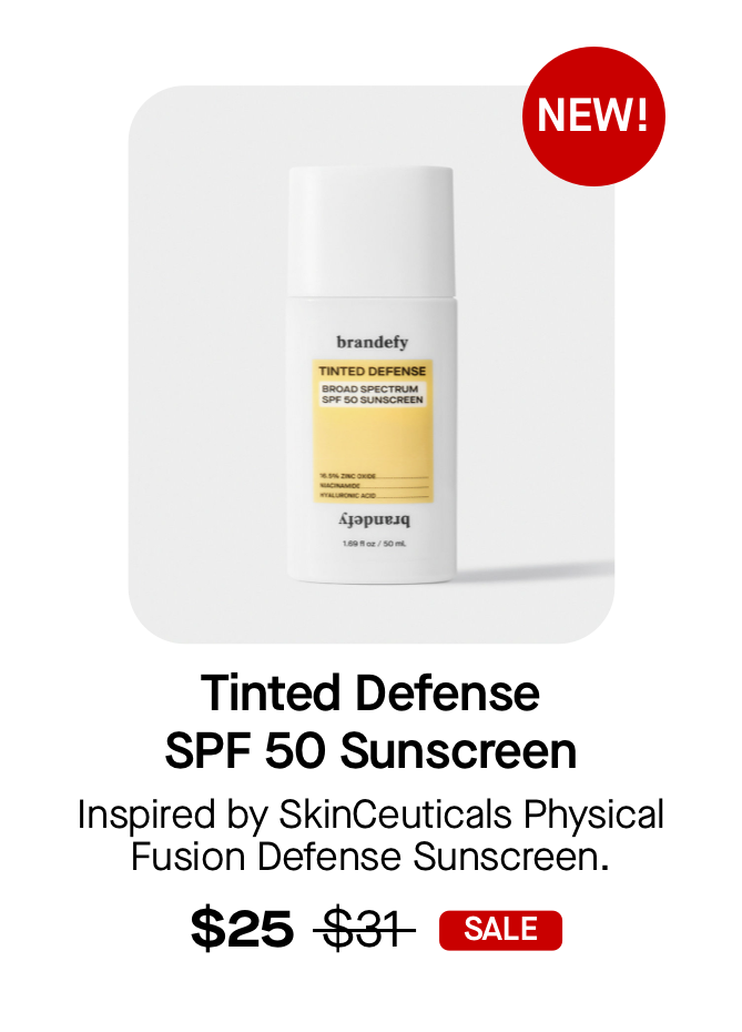 Tinted Defense Broad Spectrum SPF 50 Sunscreen