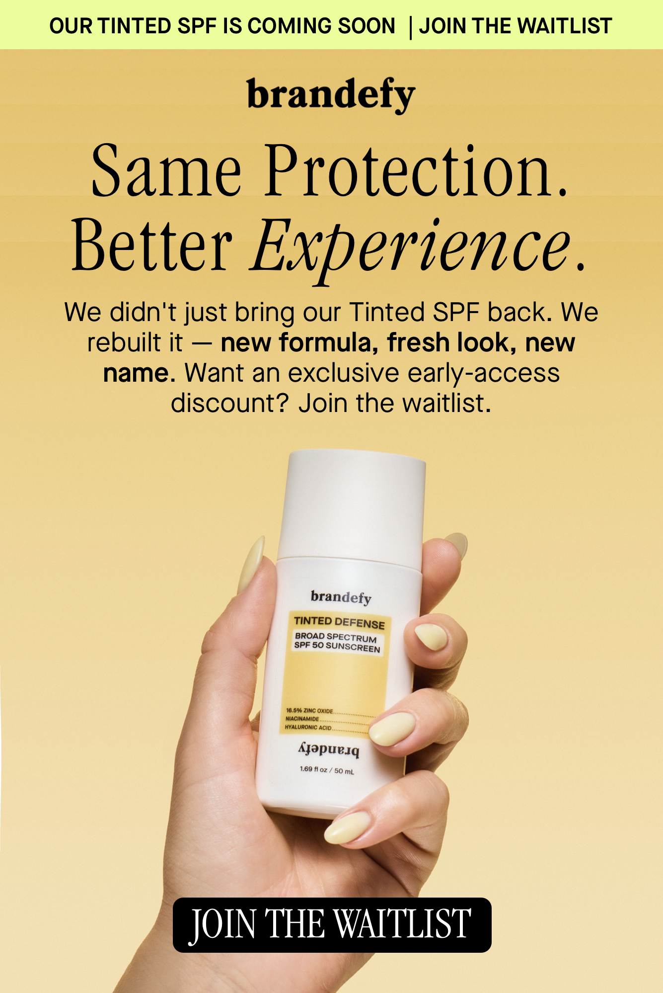 Same Protection. Better Experience. 