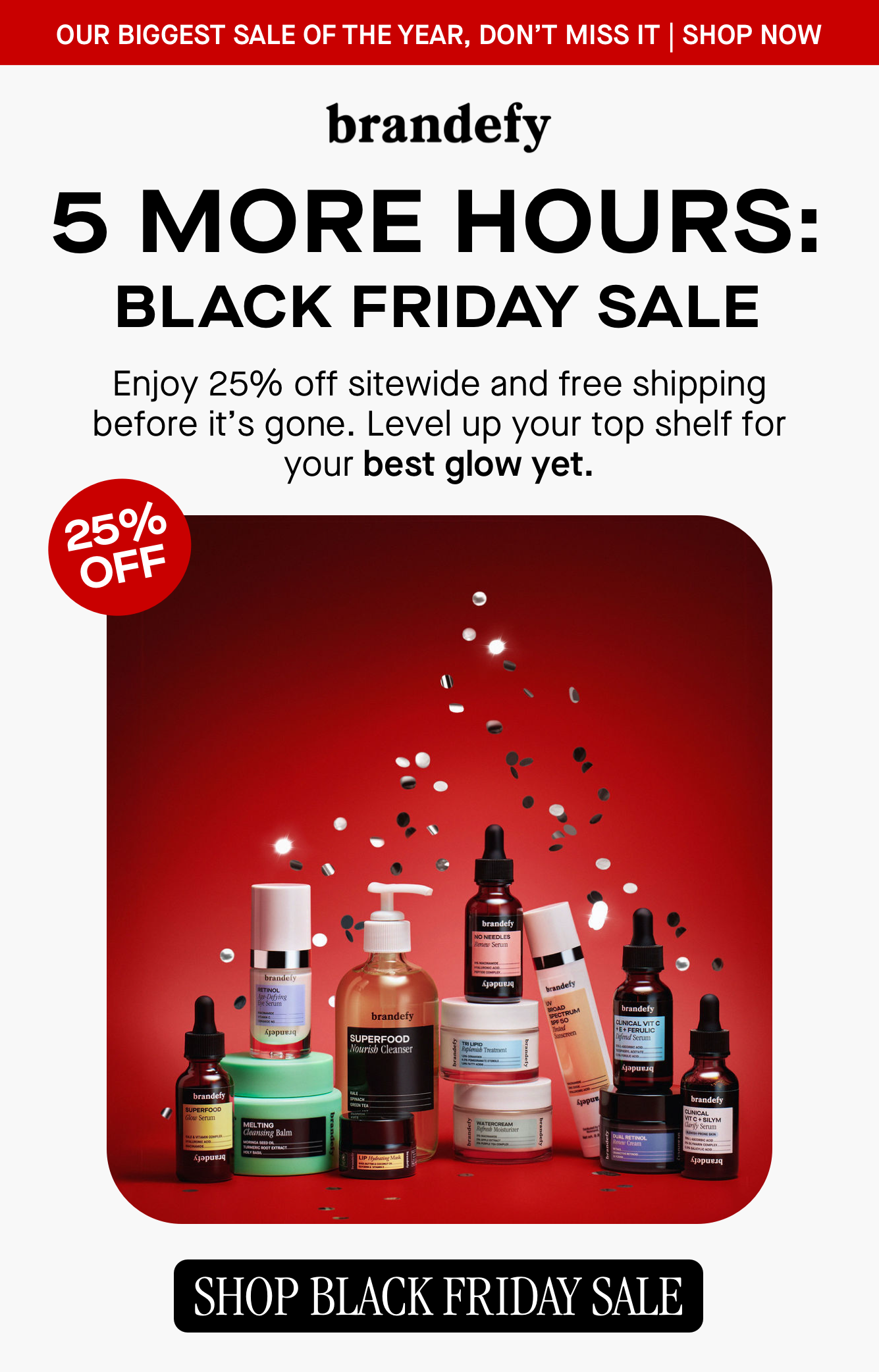 5 More Hours: Black Friday Sale