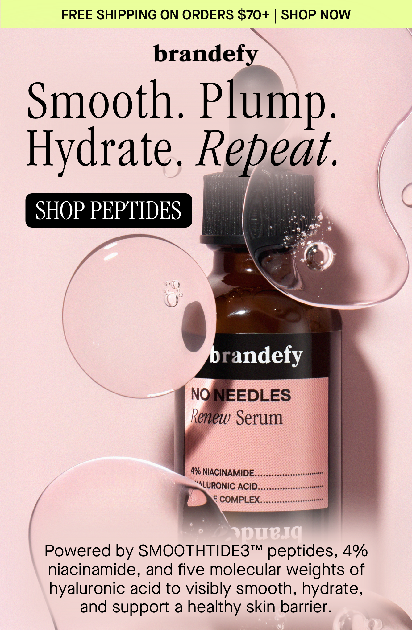 Smooth. Plump. Hydrate. Repeat.