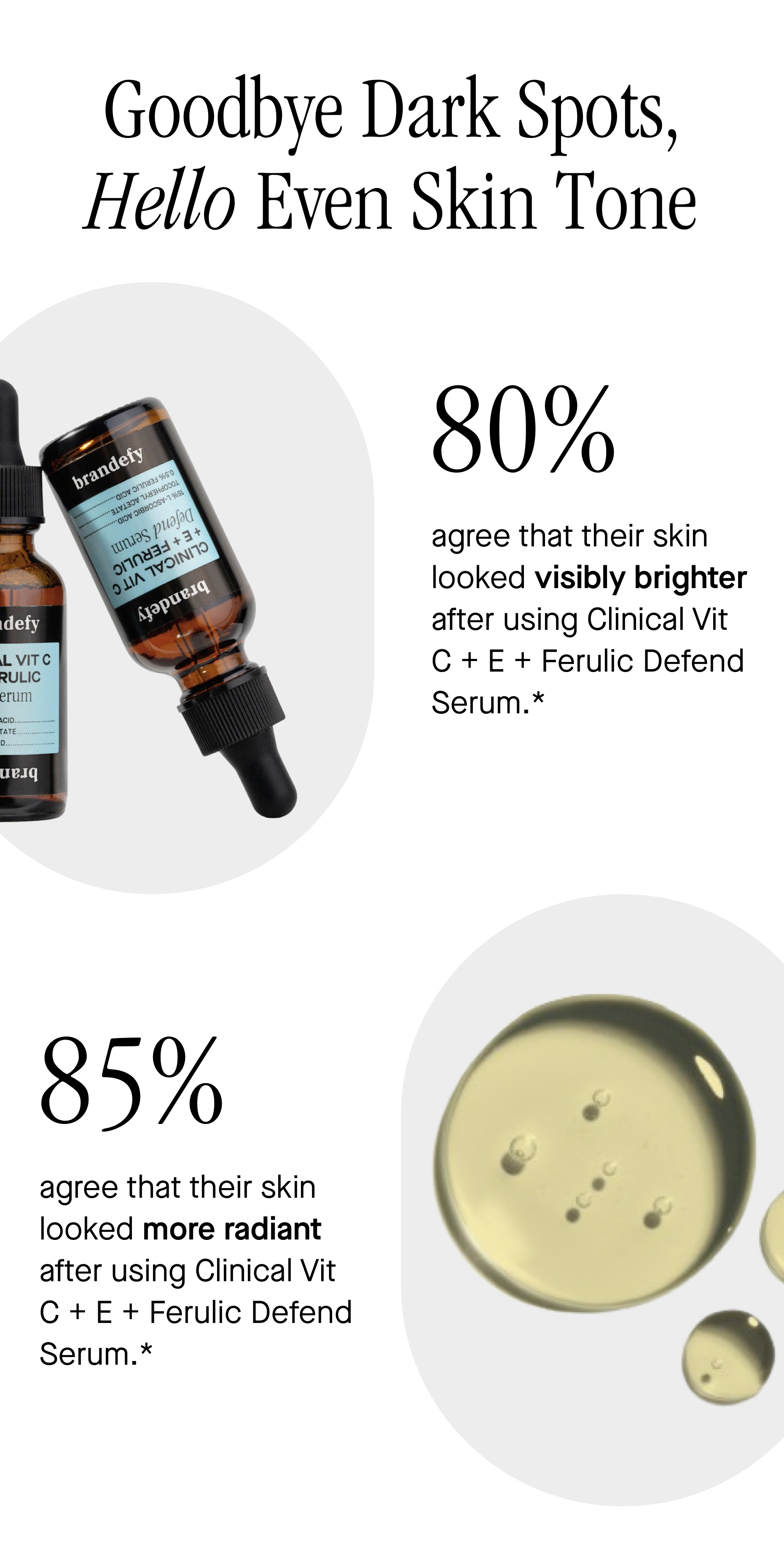 Goodbye Dark Spots, Hello Even Skin Tone