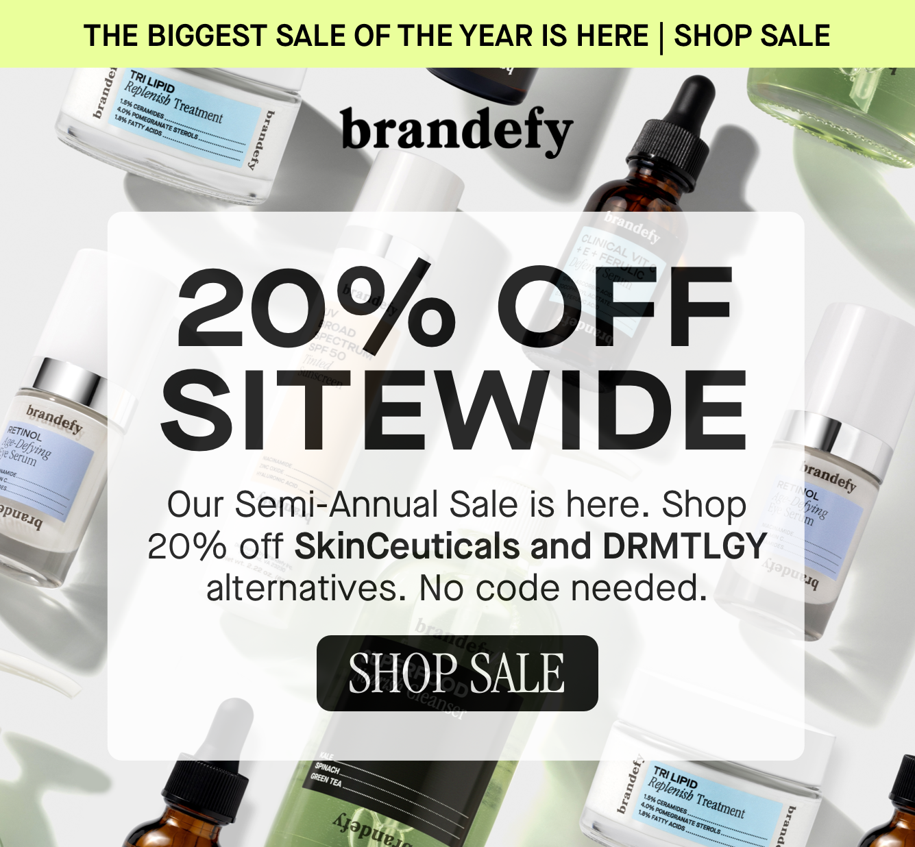 20% Off Sitewide