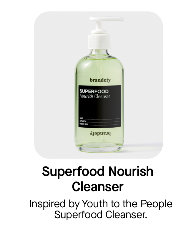 Superfood Nourish Cleanser, INSPIRED BY   Youth to the People Superfood Cleanser Superfood Nourish Cleanser, INSPIRED BY   Youth to the People Superfood Cleanser