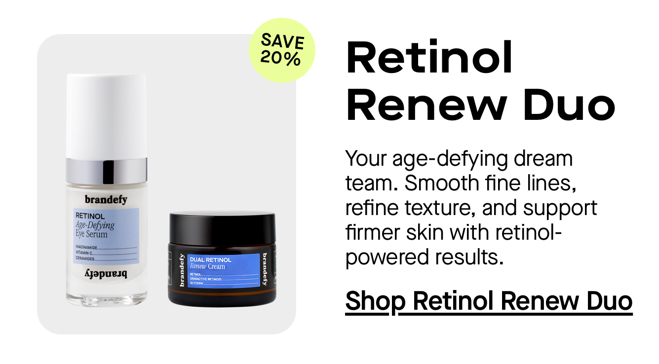 Smooth Season Ahead. Your age-defying dream team. Smooth fine lines, refine texture, and support firmer skin with retinol-powered results. Smooth Season Ahead. Your age-defying dream team. Smooth fine lines, refine texture, and support firmer skin with retinol-powered results.