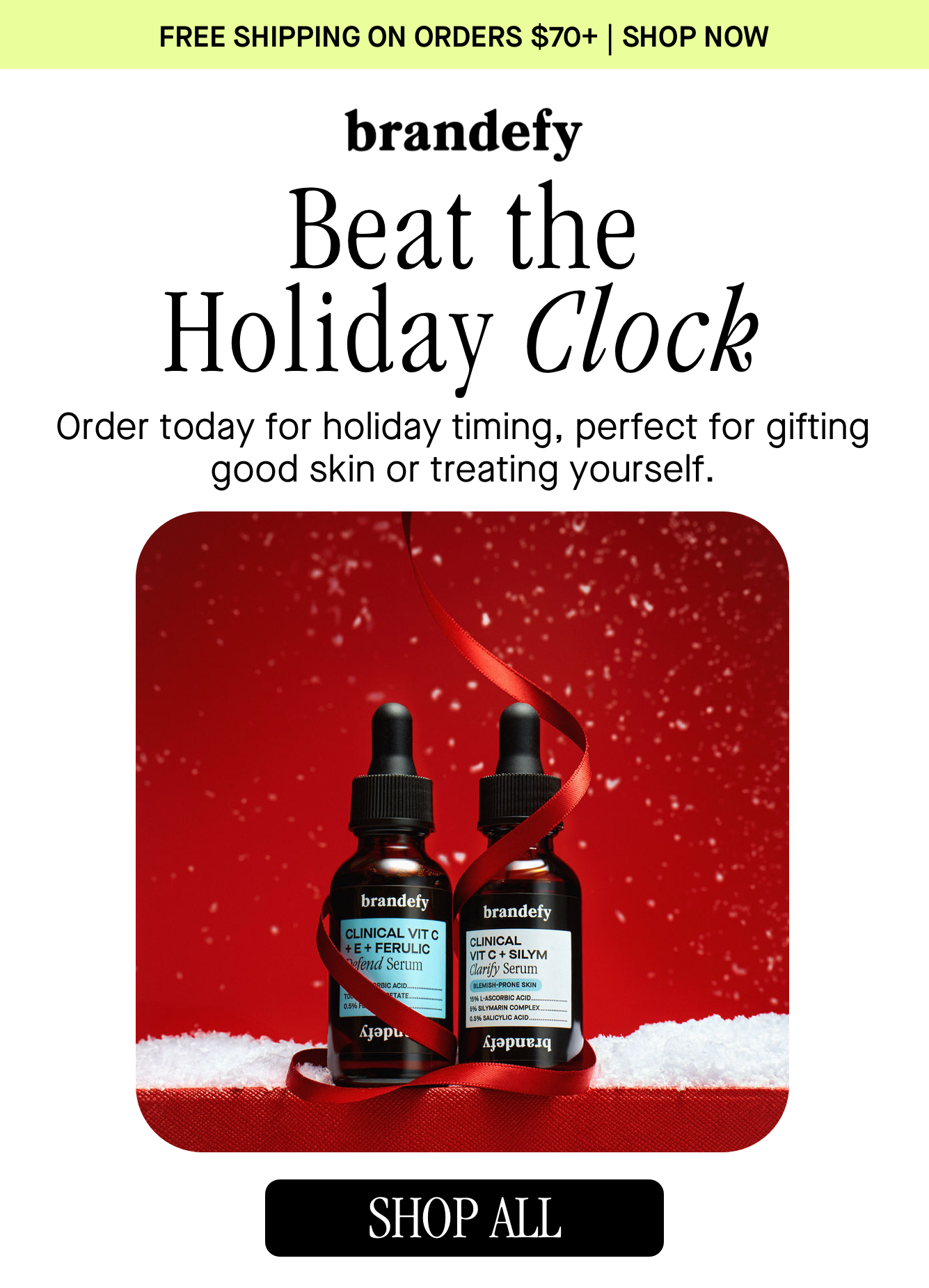 Beat the Holiday Clock