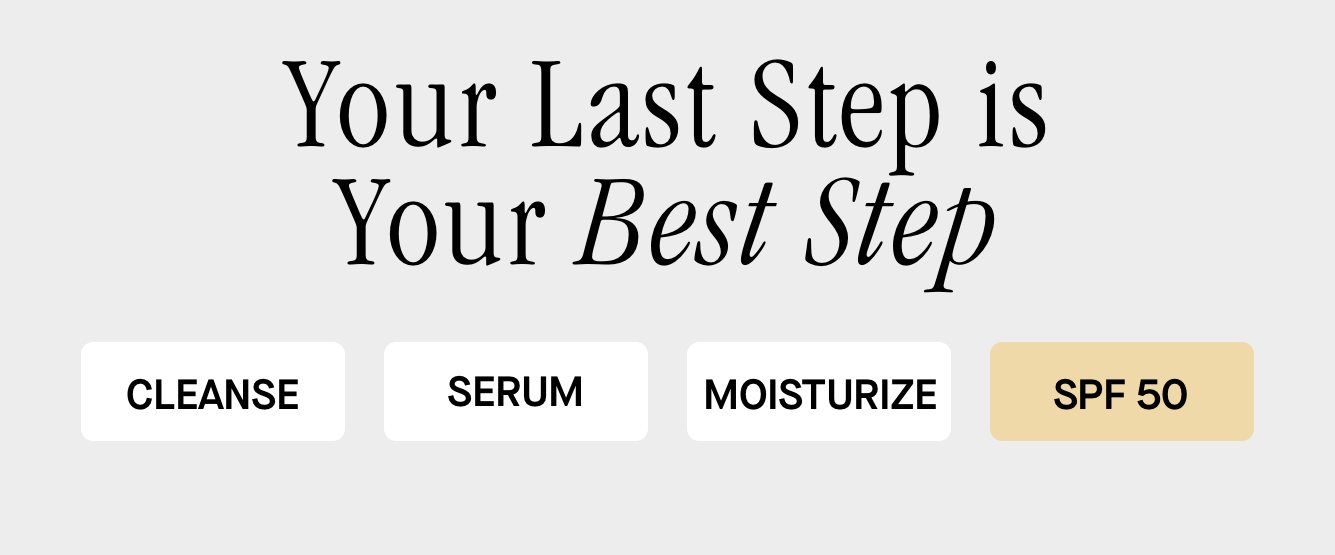 Your Last Step is Your Best Step