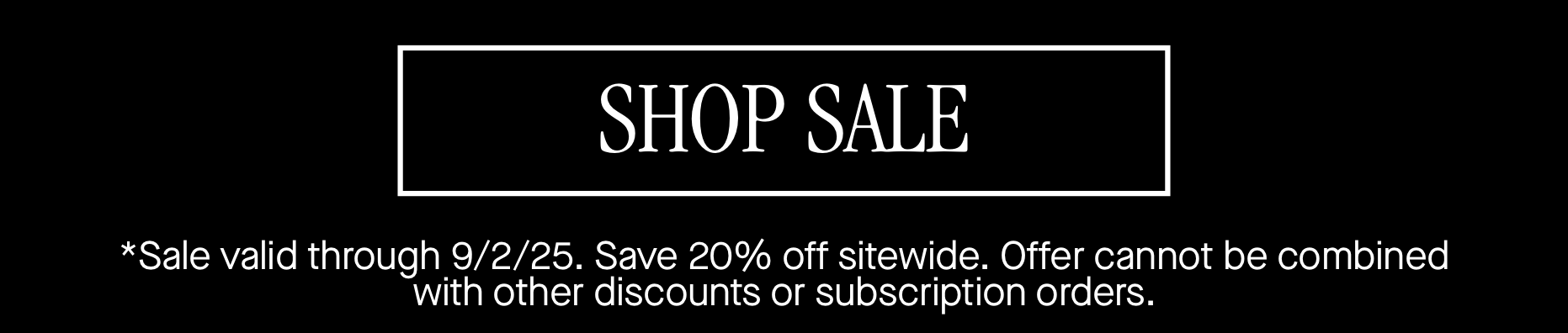 Shop Sale