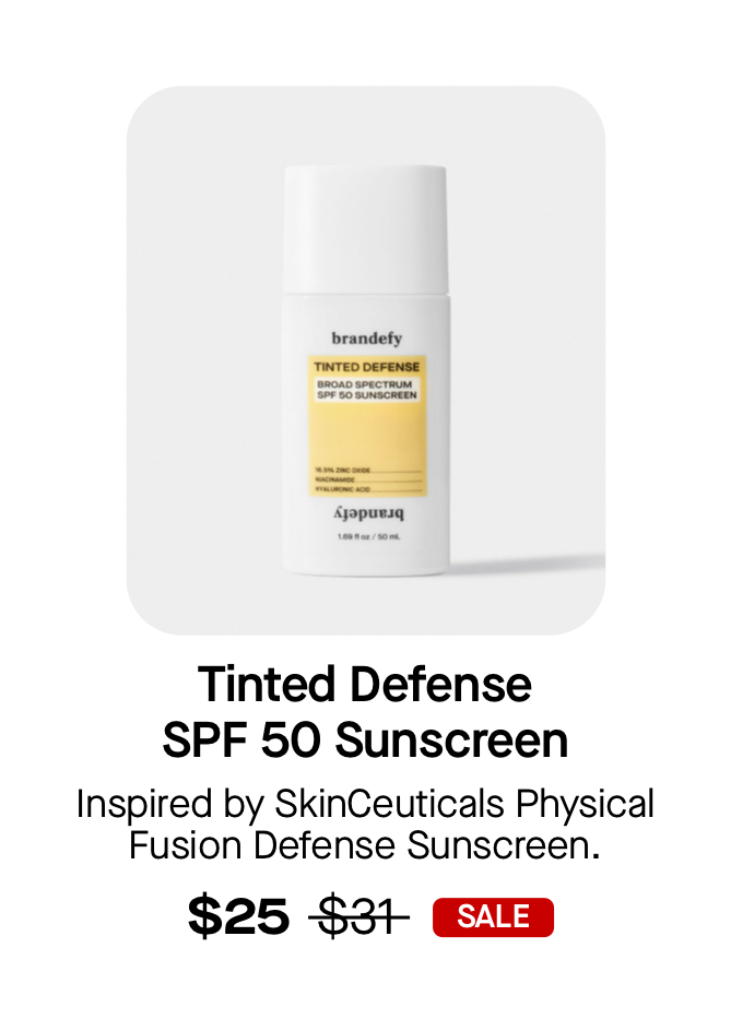 Tinted Defense SPF 50 Sunscreen