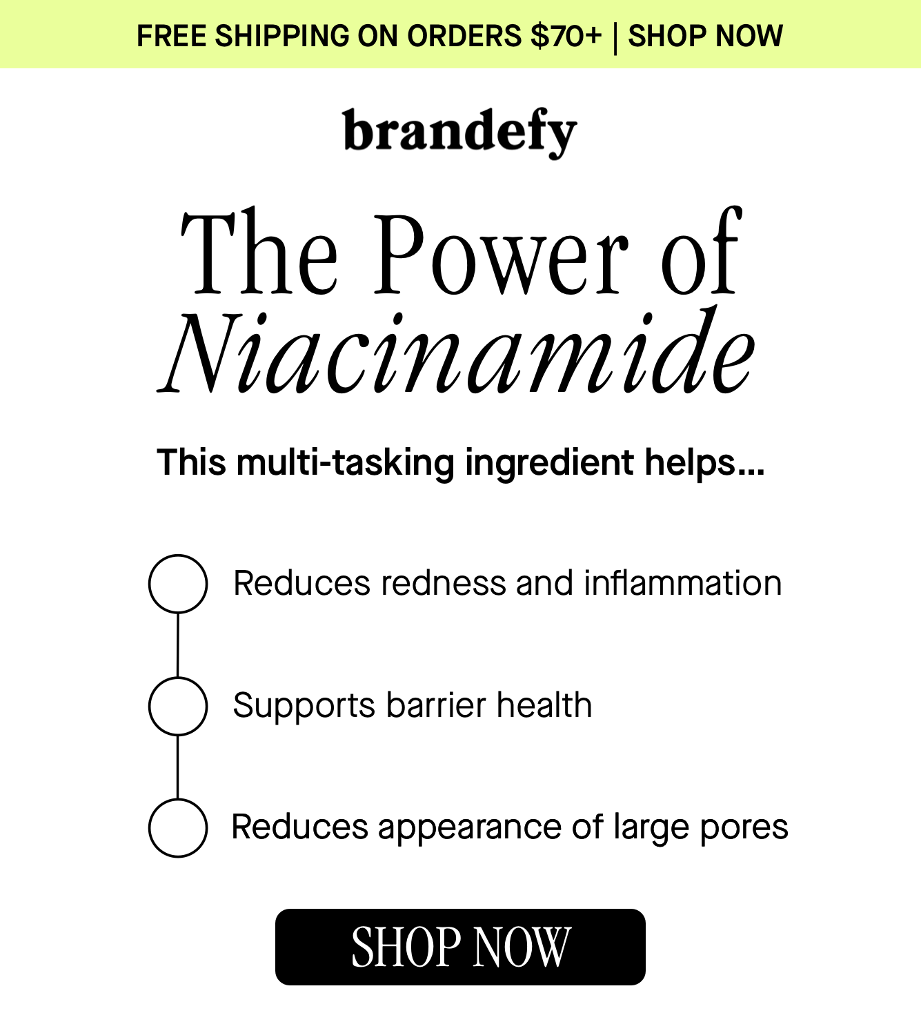 The Power of Niacinamide