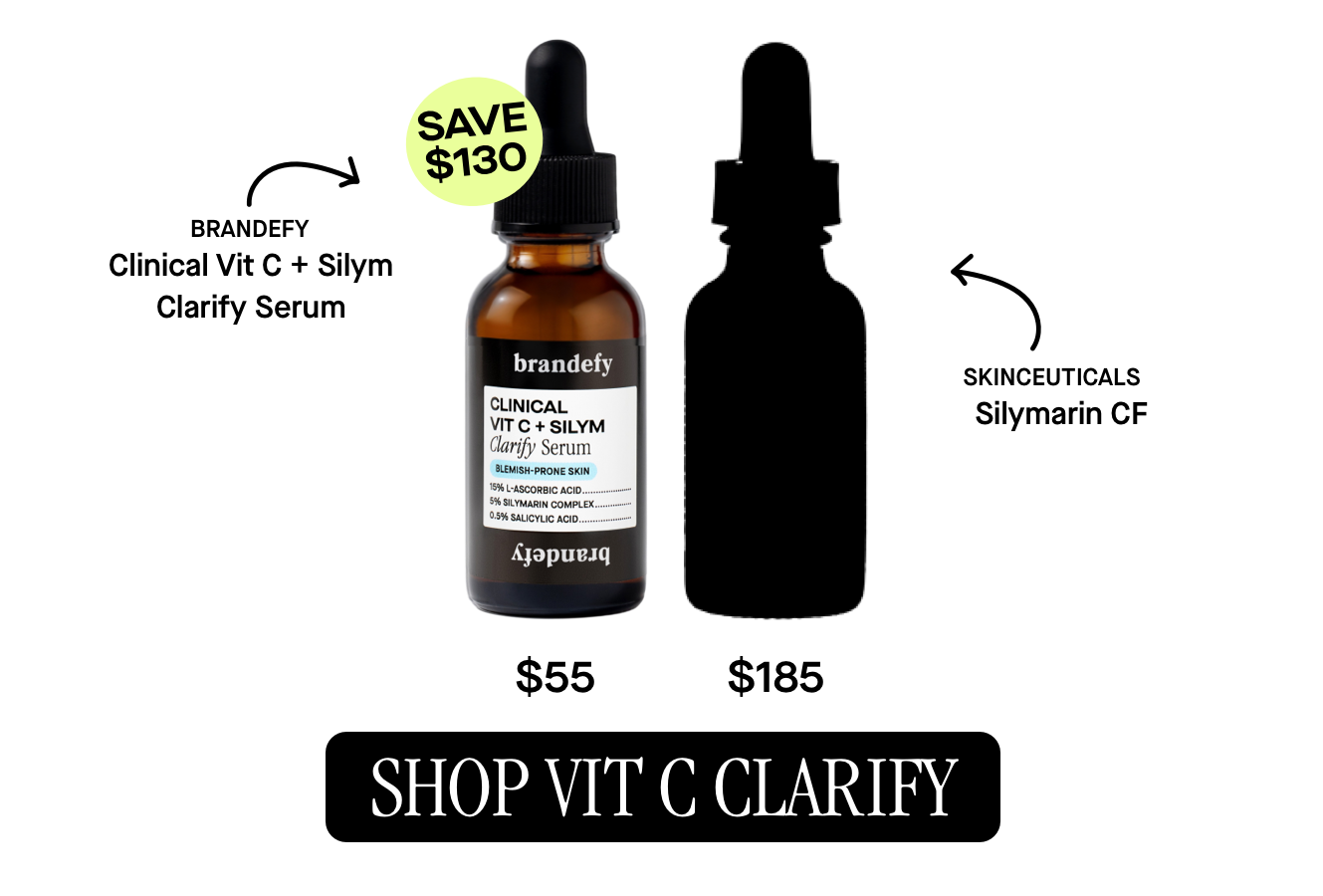 Clinical Vit C + Silym Clarify Serum