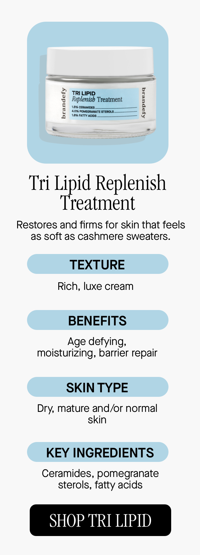 Tri Lipid Replenish Treatment