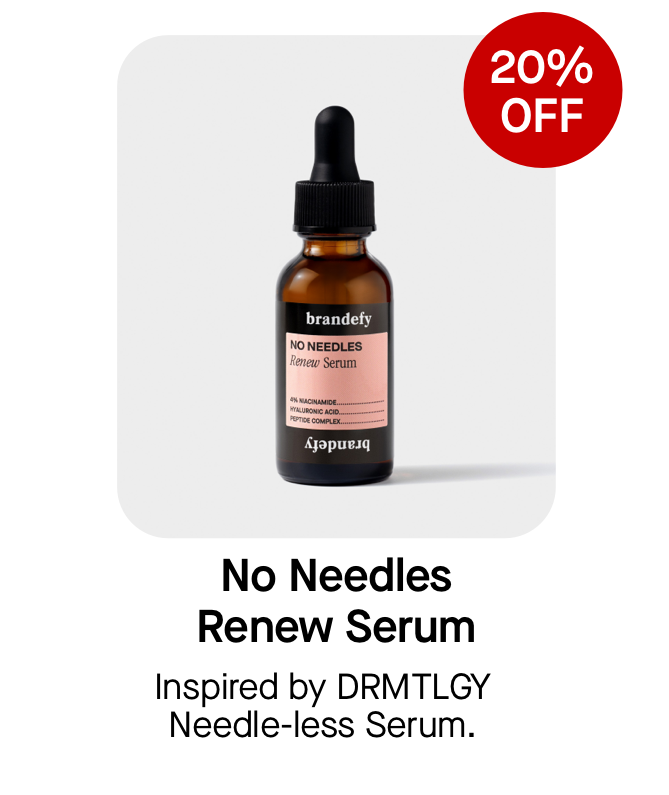 No Needles Renew Serum
