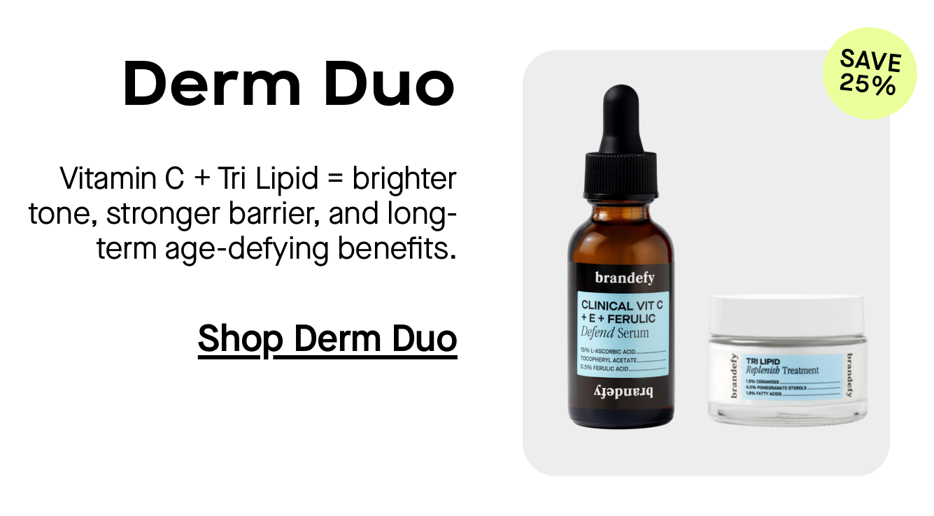 Bright Days Ahead. Vitamin C + Tri Lipid = brighter tone, stronger barrier, and long-term age-defying benefits. Bright Days Ahead. Vitamin C + Tri Lipid = brighter tone, stronger barrier, and long-term age-defying benefits.