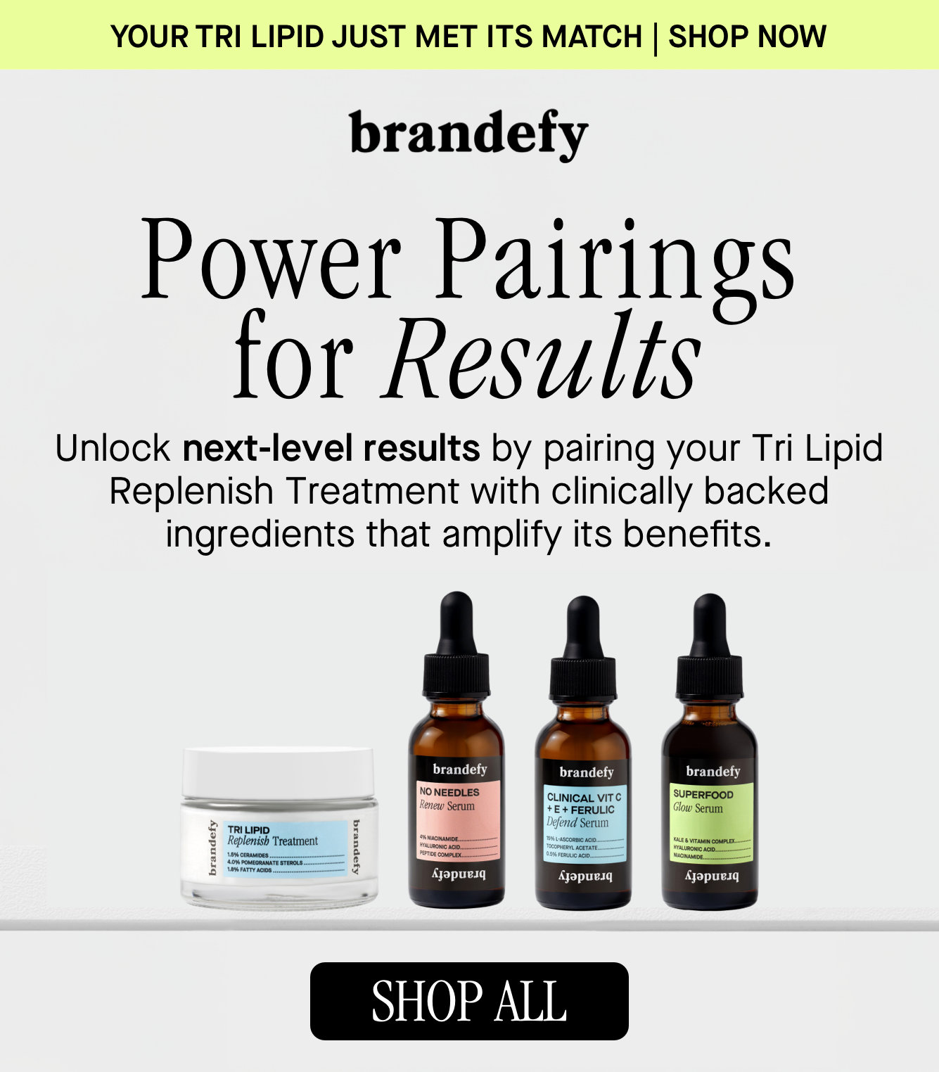 Power Pairings for Results