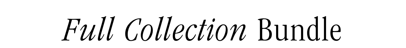 Full Collection Bundle