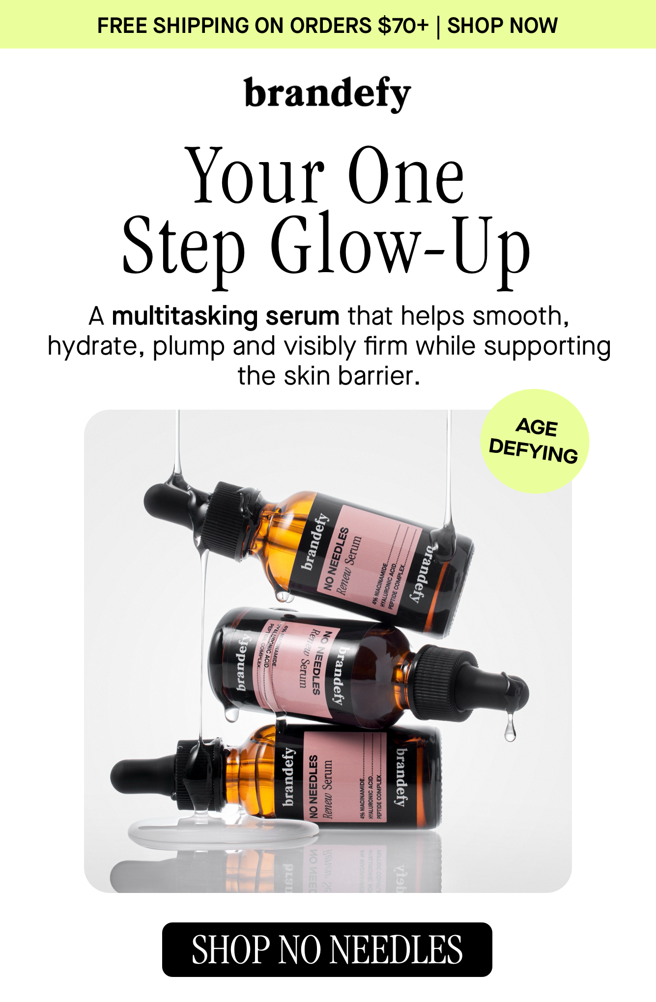 Your one step glow-up Your one step glow-up