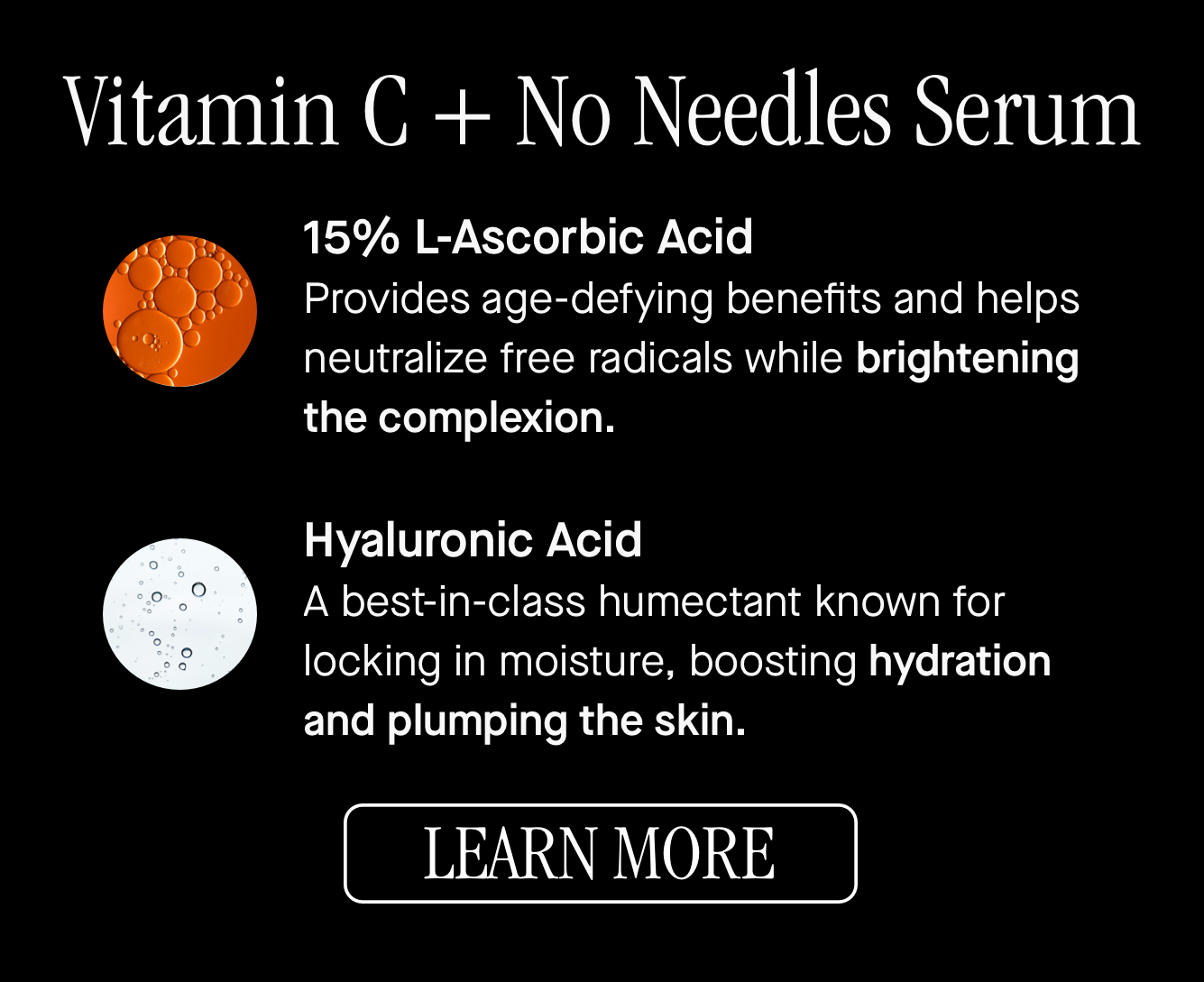Vitamin C + No Needles Serum