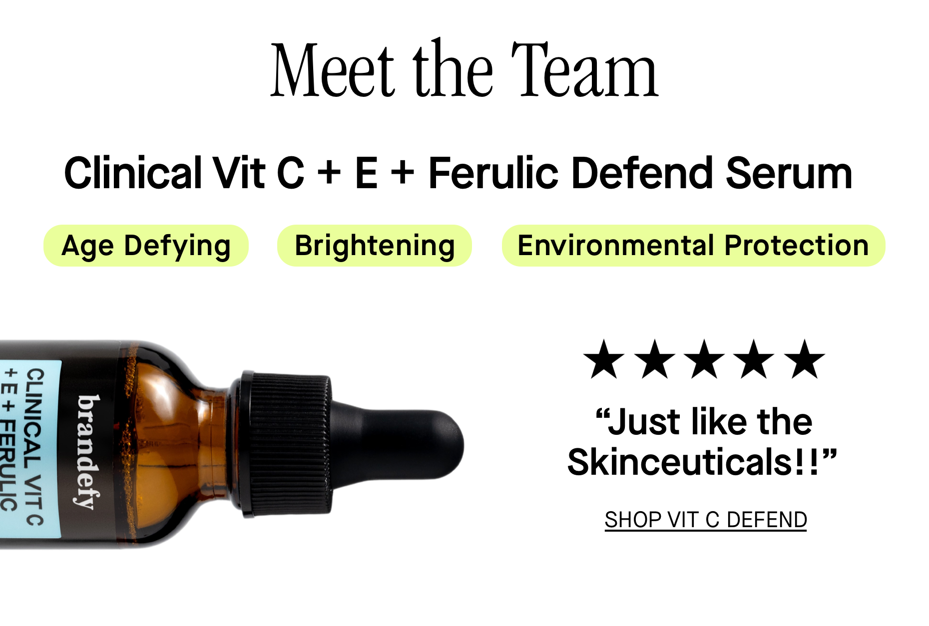 Clinical Vit C + E + Ferulic Defend Serum