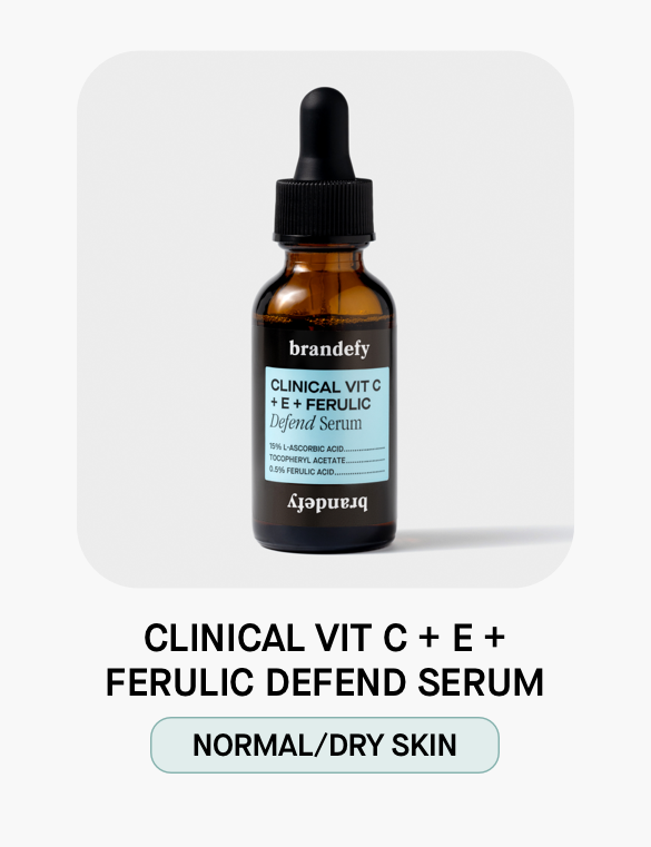 Clinical Vit C + Defend Serum for normal/dry skin.