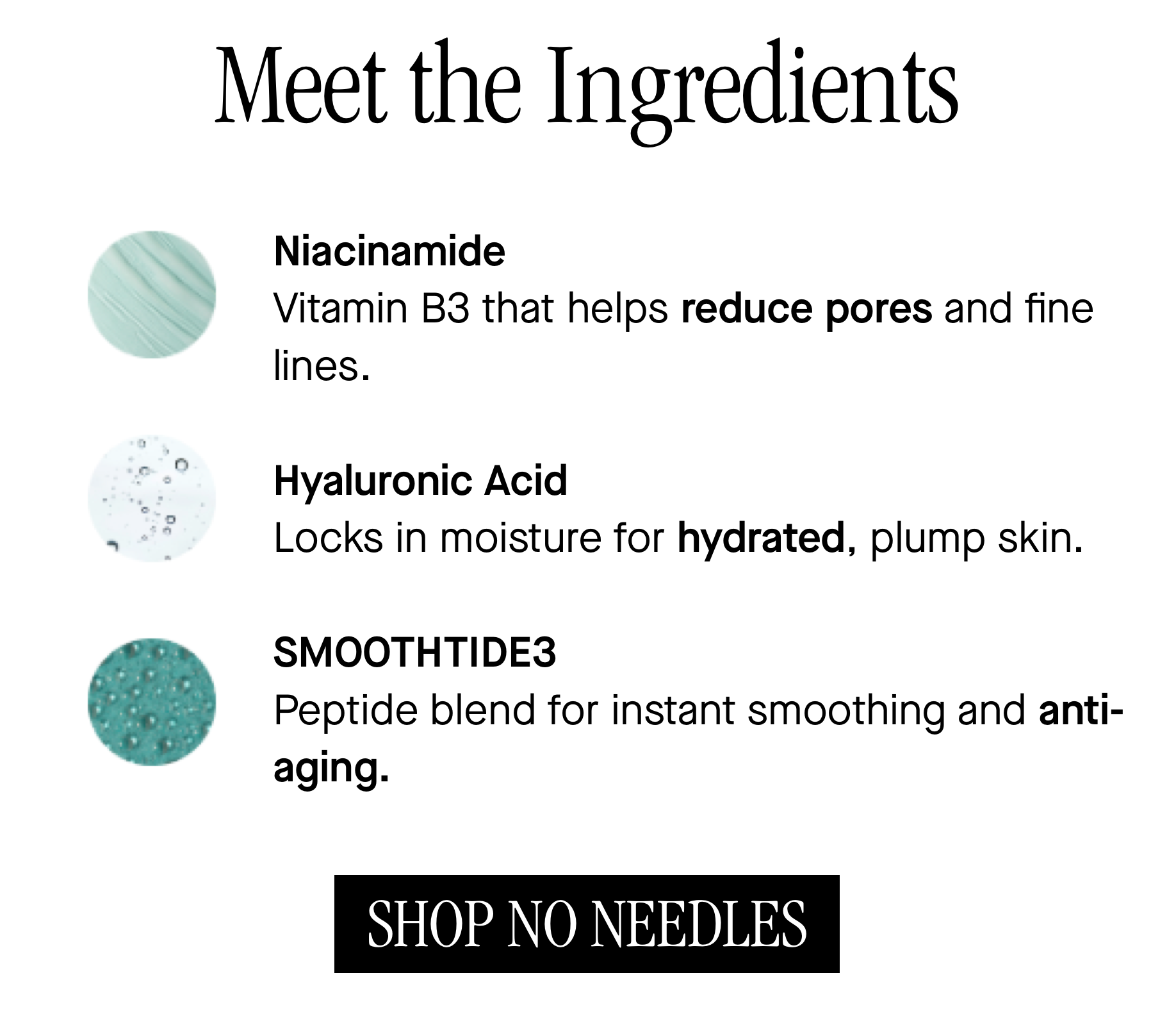 Meet the ingredients
