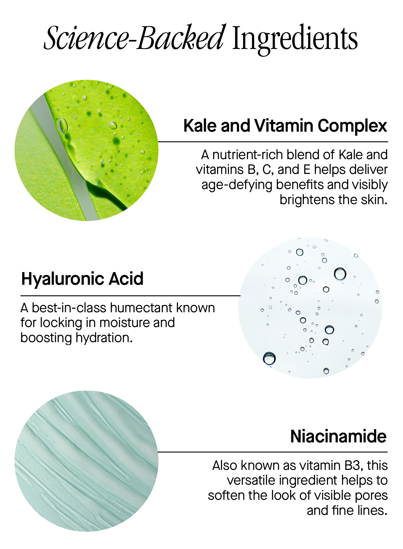 Science-Backed Ingredients 