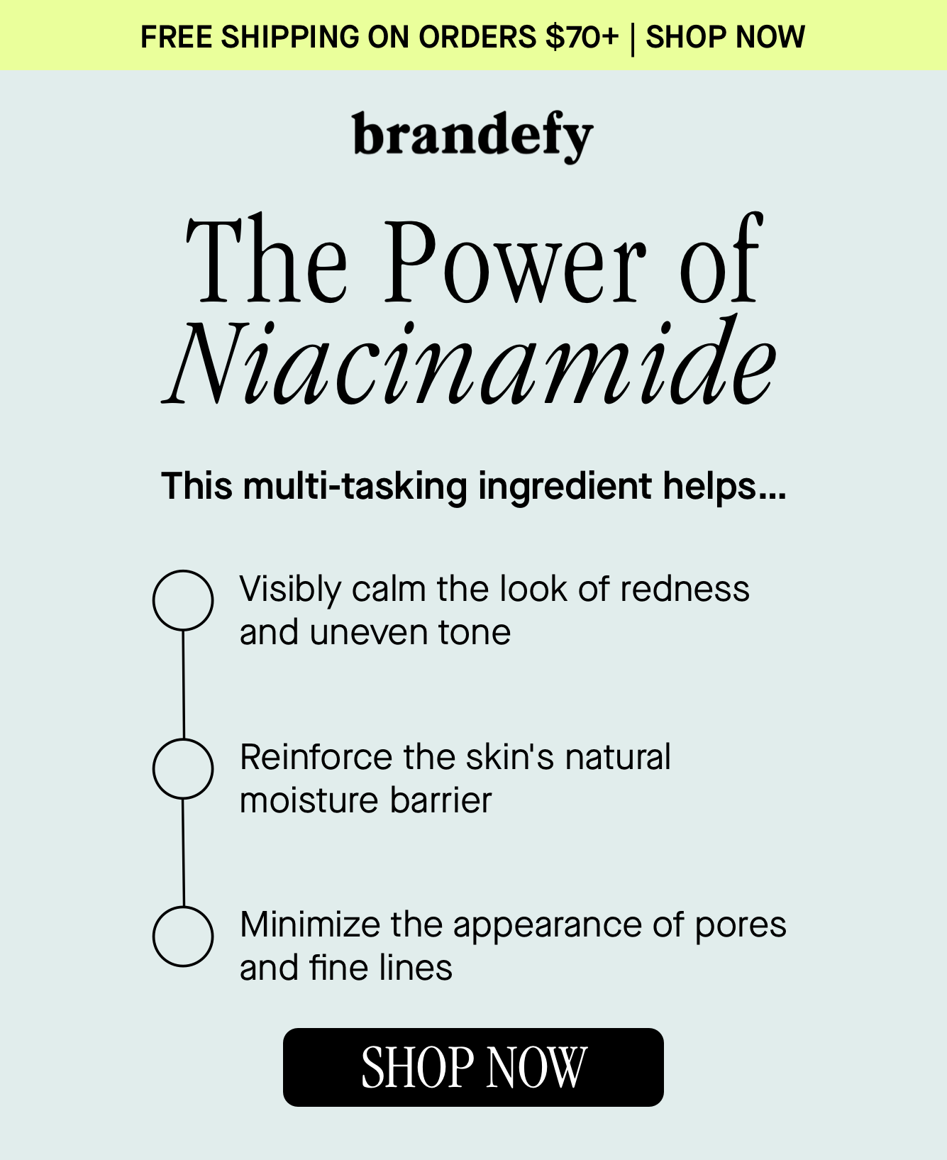 The Power of Niacinamide